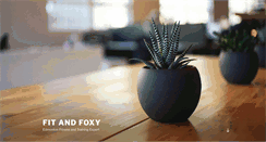 Desktop Screenshot of fitandfoxy.com