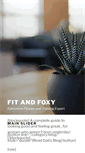 Mobile Screenshot of fitandfoxy.com